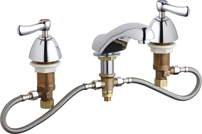 CONCEALED HOT AND COLD WATER SINK FAUCET