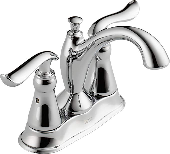 Delta 2594LF-MPU Linden Two Handle Centerset Bathroom Faucet, Chrome