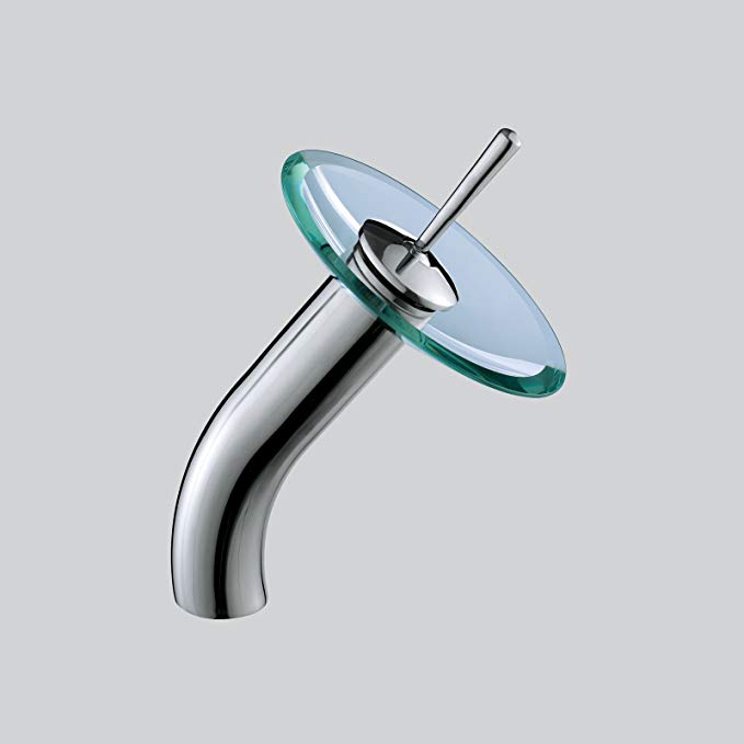 ELITE Luxury Chrome Finish Waterfall Faucet for Sink,Vanity F22TC