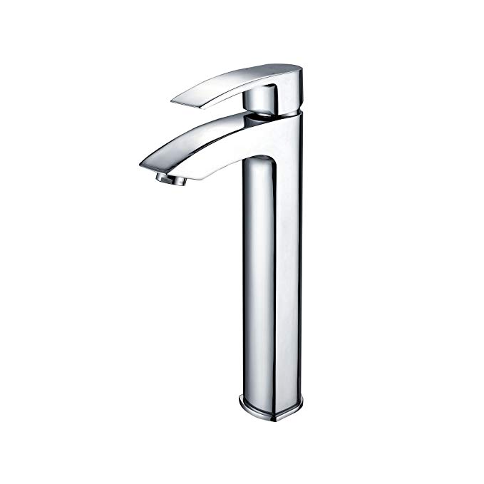 Kraus FVS-1810CH Visio Single Lever Vessel Bathroom Faucet Chrome