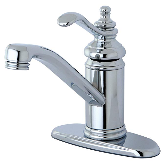 Elements of Design ES3401TL Single Handle Lavatory Faucet with Brass Pop-Up, 4