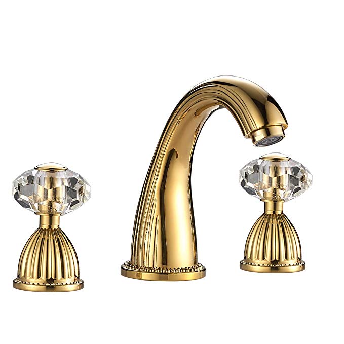 Tuqiu Bathroom Faucet Luxury Widespread 8