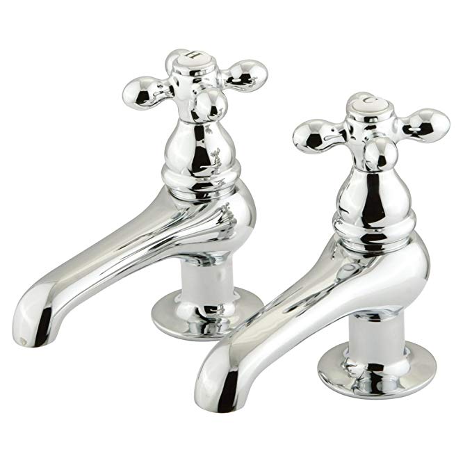 Kingston Brass KS3201AX Restoration Basin Lavatory Faucet, Polished Chrome