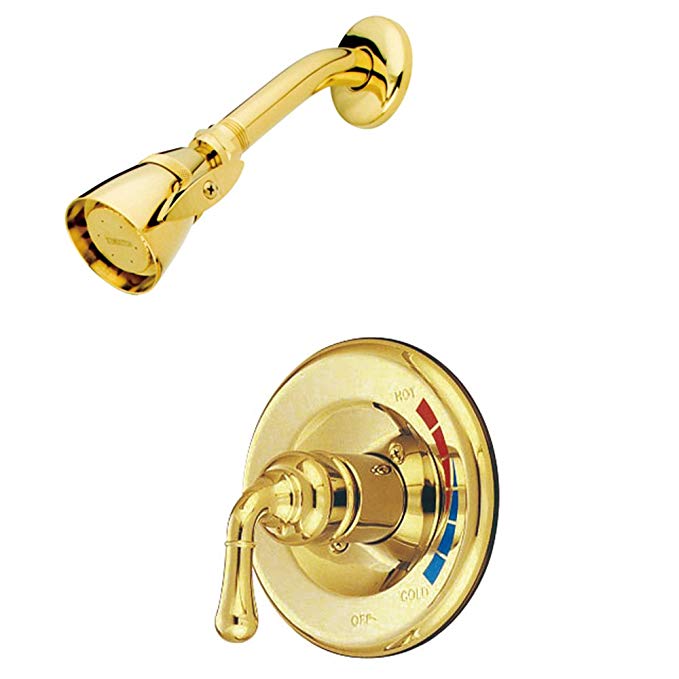 Kingston Brass KB632SO Magellan Tub and Shower Faucet, 7