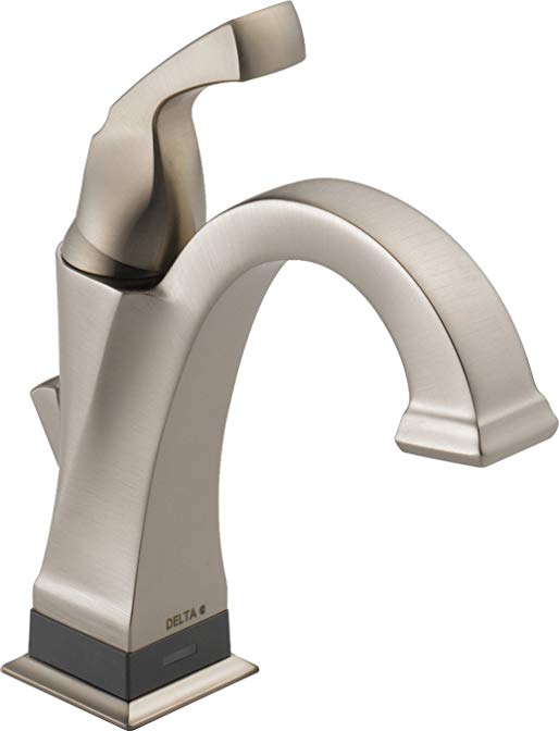 Delta Faucet 551T-SP-DST SpotShield Stainless Single Handle Touch2O.xt Bathroom Faucet