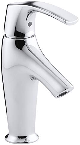 KOHLER K-19480-4-CP Symbol Single Control Lavatory Faucet, Polished Chrome