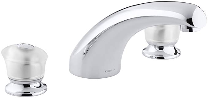 KOHLER K-T15290-7-CP Coralais Deck-Mount Bath Faucet Trim, Polished Chrome