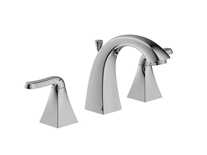 Isenberg 60.2000BN Bathroom in Box Three Hole 8-Inch Widespread Faucet, Brushed Nickel