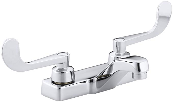 KOHLER K-7404-5A-CP Triton Centerset Lavatory Faucet, Polished Chrome