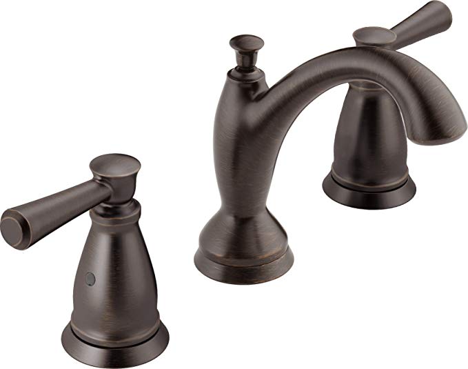 Delta Faucet 3593-RBMPU-DST Two Handle Widespread Bathroom Faucet, Venetian Bronze,