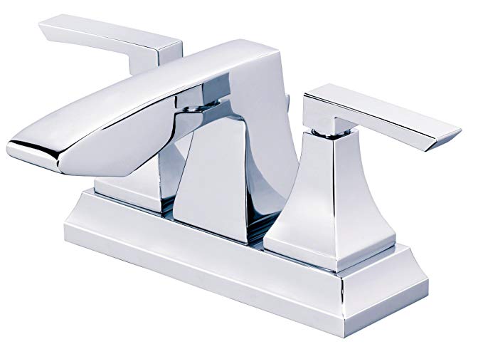 Danze D301036 Logan Square Two Handle Centerset Lavatory Faucet, Chrome