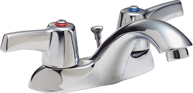 Delta Faucet 21C233 21T Two Handle CenterSet Bathroom Faucet, Chrome