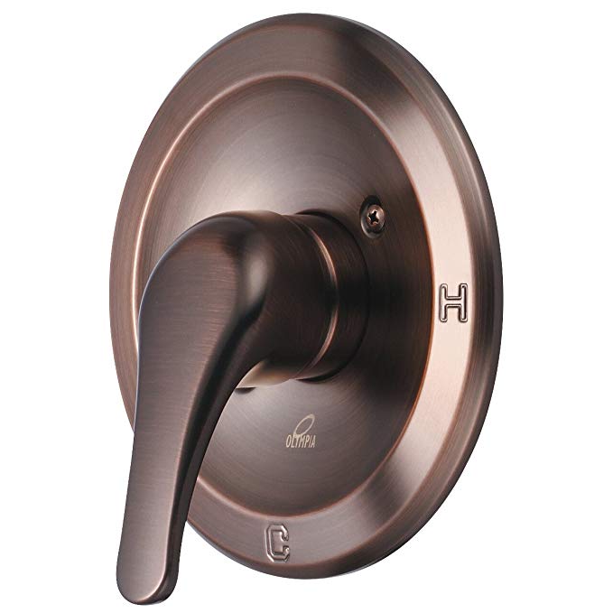 Olympia Faucets P-2303T-ORB Single Handle Valve Trim Set, Oil Rubbed Bronze Finish