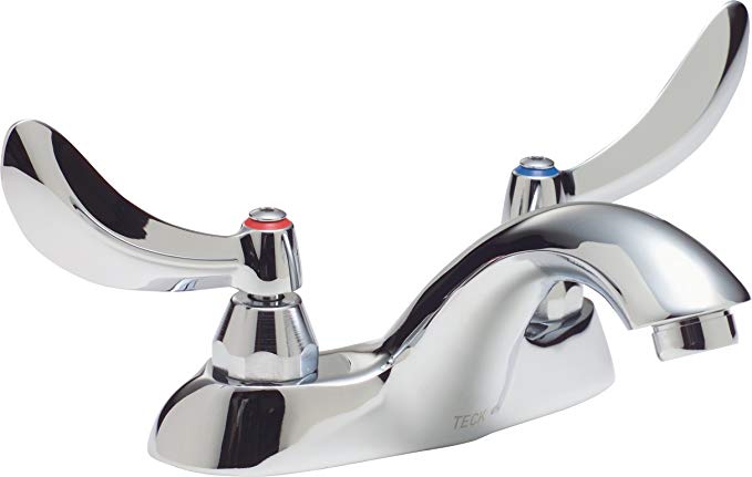 Delta Faucet 21C144 21T Less Pop-Up Two Handle Centerset Bathroom Faucet, Chrome