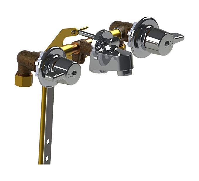 Union Brass 170-8 Ledgeback Lavatory Faucet with Compression Valves