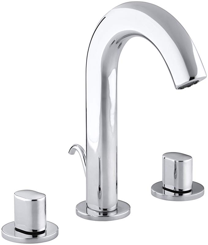 KOHLER K-10086-9-CP Oblo Lavatory Faucet, Polished Chrome