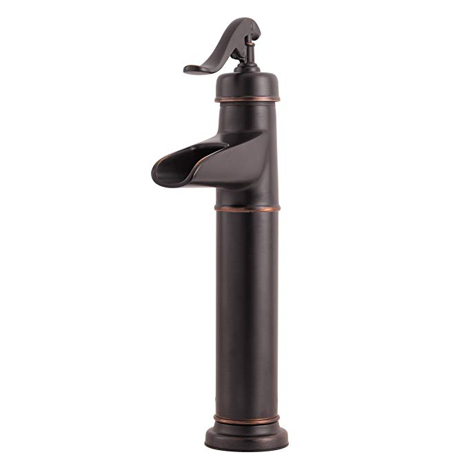 Pfister T40YP0Y Ashfield Vessel Bathroom Faucet, Tuscan Bronze