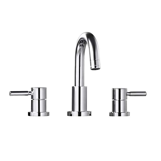 Avanity Positano 8 in. Widespread 2-Handle Bath Faucet in Chrome finish