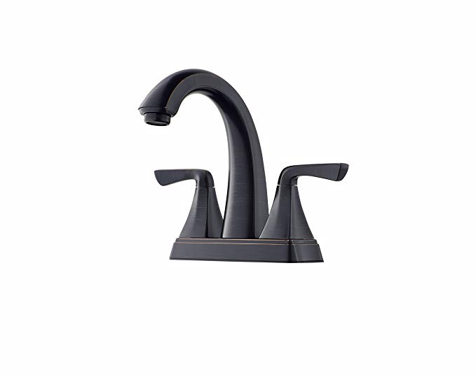 Pfister Selia 2-Handle 4 Centerset Bathroom Faucet, Tuscan Bronze