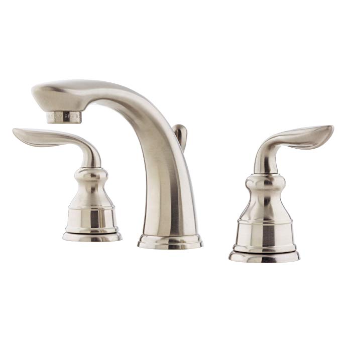 Pfister GT49CB0K Avalon Two-Handle 8 Inch Widespread Bathroom Faucet in Brushed Nickel