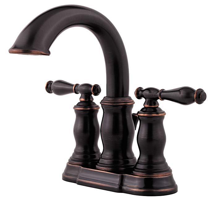 Pfister F043TMYY Hanover 2-Handle 4 Inch Centerset Bathroom Faucet in Tuscan Bronze