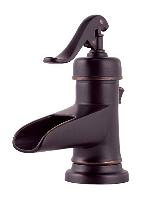 Price Pfister F042YP0Y Ashfield 4-Inch Centerset Lavatory Faucet, Tuscan Bronze