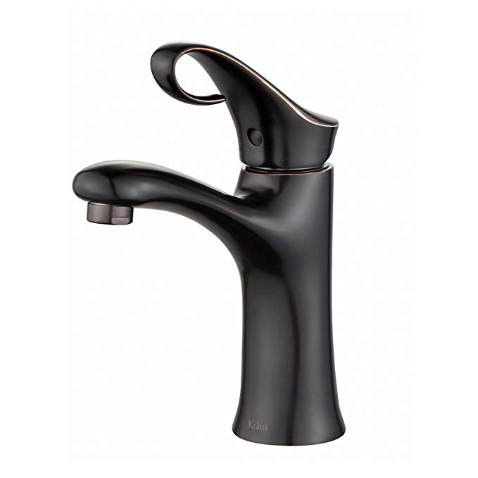 Kraus FUS-13101ORB Cirrus Single Lever Basin Bathroom Faucet, Oil Rubbed Bronze