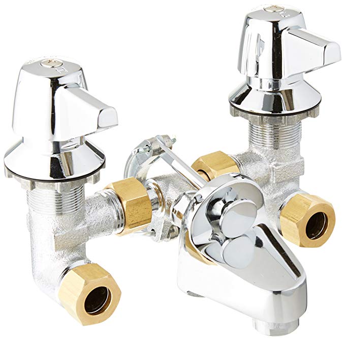 Central Brass 1177-A 2-Handle Shelf Back Lavatory Faucet