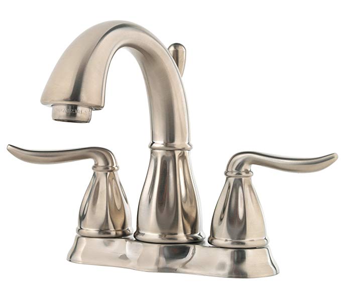 Pfister F048LT0K Sedona 2-Handle 4 Inch Centerset Bathroom Faucet in Brushed Nickel