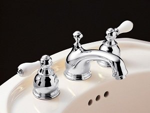 The Hampton faucet by American Standard gives your bathrom a traditional English look and feel