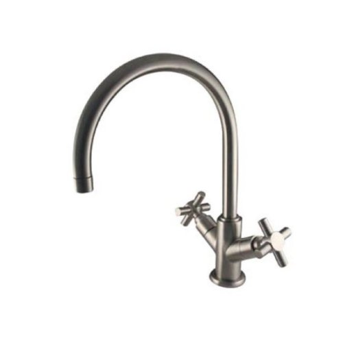 Kingston Brass KS8268JX Concord Vessel Sink Faucet Without Pop-Up & Plate, Satin Nickel