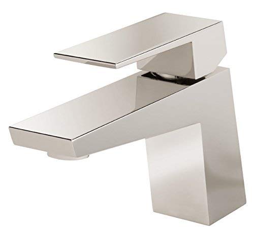 Danze Modern D225562PNV Mid-Town Single Handle Lavatory Faucet, Polished Nickel PNV