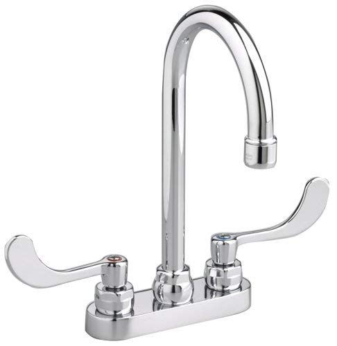 American Standard 7502.170.002 Monterrey Centerset Gooseneck Lavatory Faucet with Grid Drain, Chrome