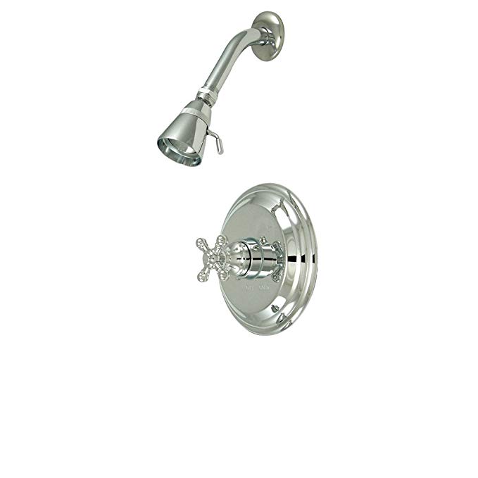 Elements of Design New York EB2631BXSO Single Handle Shower Faucet, Polished Chrome