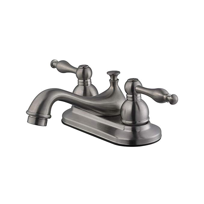 Design House 546085 Saratoga Bathroom Faucet, Satin Nickel