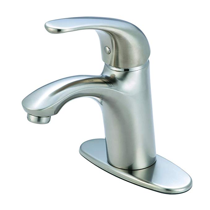 Pioneer Faucets Vellano Collection 144320-BN Single Handle Lavatory Faucet, PVD Brushed Nickel