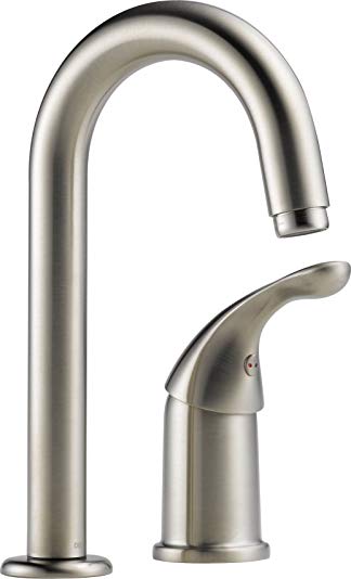 Delta 1903-SS-DST Classic Single Handle Bar/Prep Faucet, Stainless