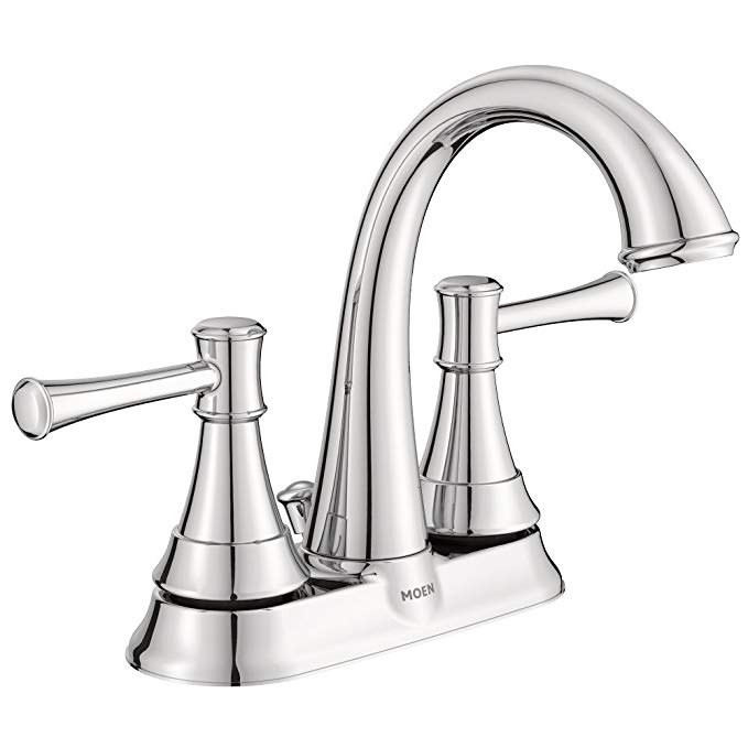 Moenh|#Moen WS84777 Moen Ashville Centerset 2 Handle Bathroom Faucet, 4-Inch, Chrome,