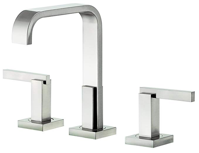 Danze D304544BN Sirius Trim Line Two Handle Widespread Lavatory Faucet, Brushed Nickel