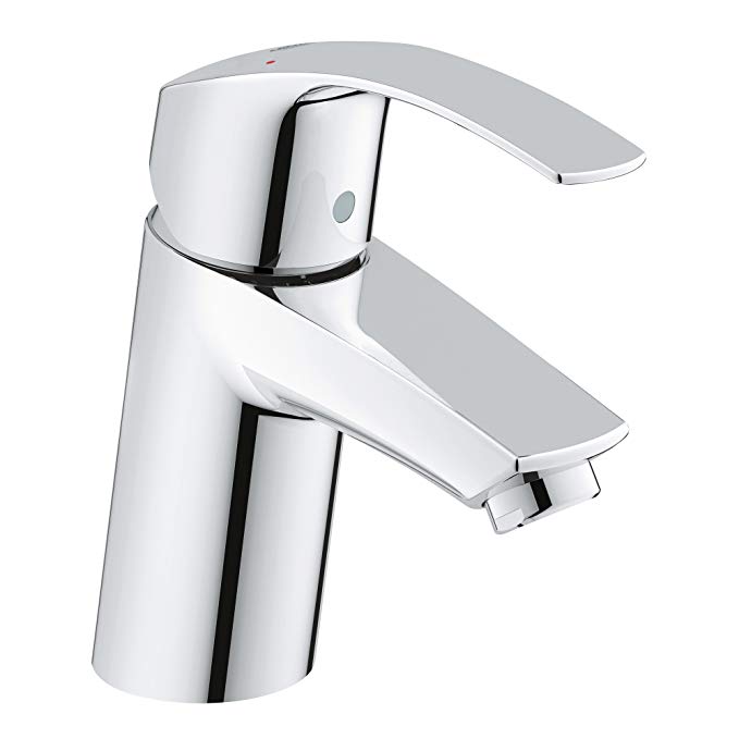 Eurosmart New S-Size Single-Handle Single-Hole Bathroom Faucet Without Pop-Up - 1.2 GPM