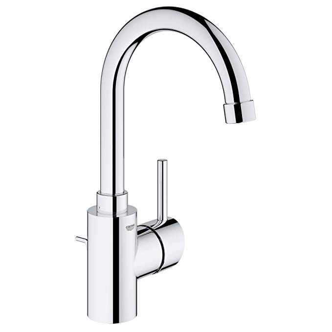 Concetto L-Size Single-Handle Single-Hole Bathroom Faucet - 1.2 GPM