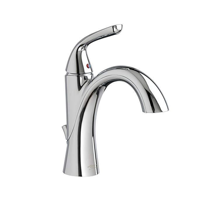 American Standard 7186101.002 Fluent Single Control Bathroom Faucet with Pop-up Drain, Polished Chrome