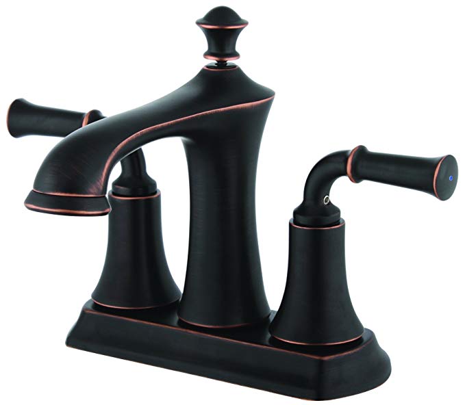 Yosemite Home Decor YPH18280-ORBWD Two Handle 4-Inch Center Set Lavatory Faucet, Oil Rubbed Bronze Finish